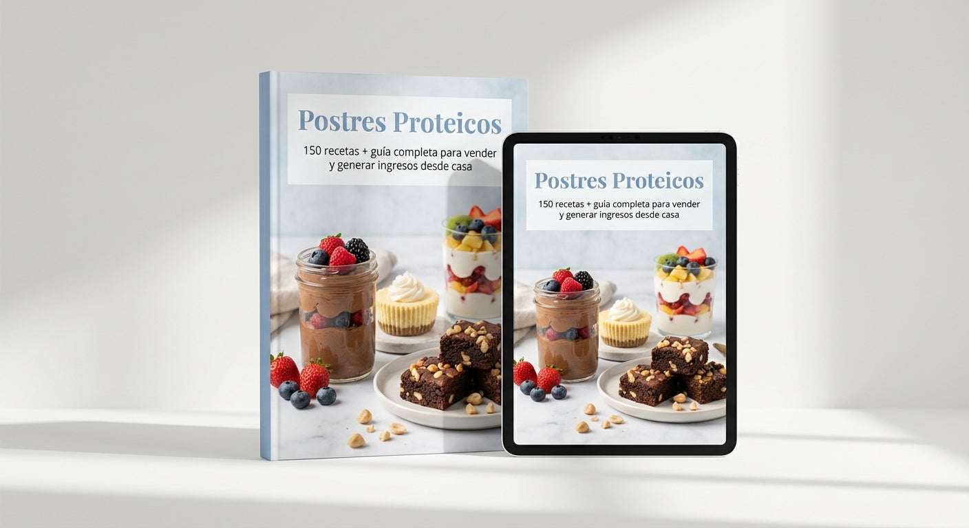 Postres Proteicos: 150 recetas para emprender